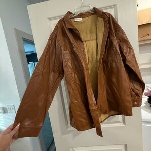 Brown Leather Jacket